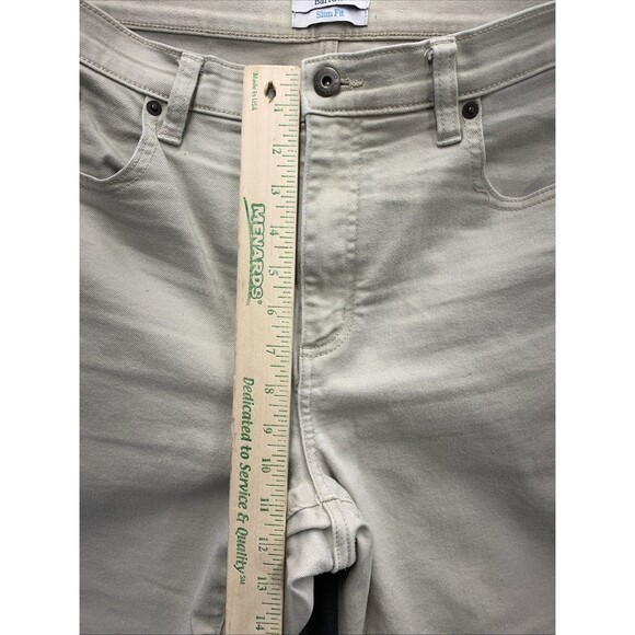 Croft & Barrow Denim Jeans Men's Size 38X32 Slim Fit Cream - Picture 5 of 16